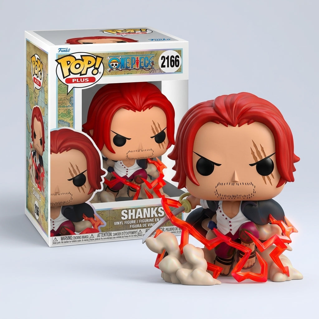 FUNKO POP Plus Animation: One Piece - 2166 Shanks 9cm