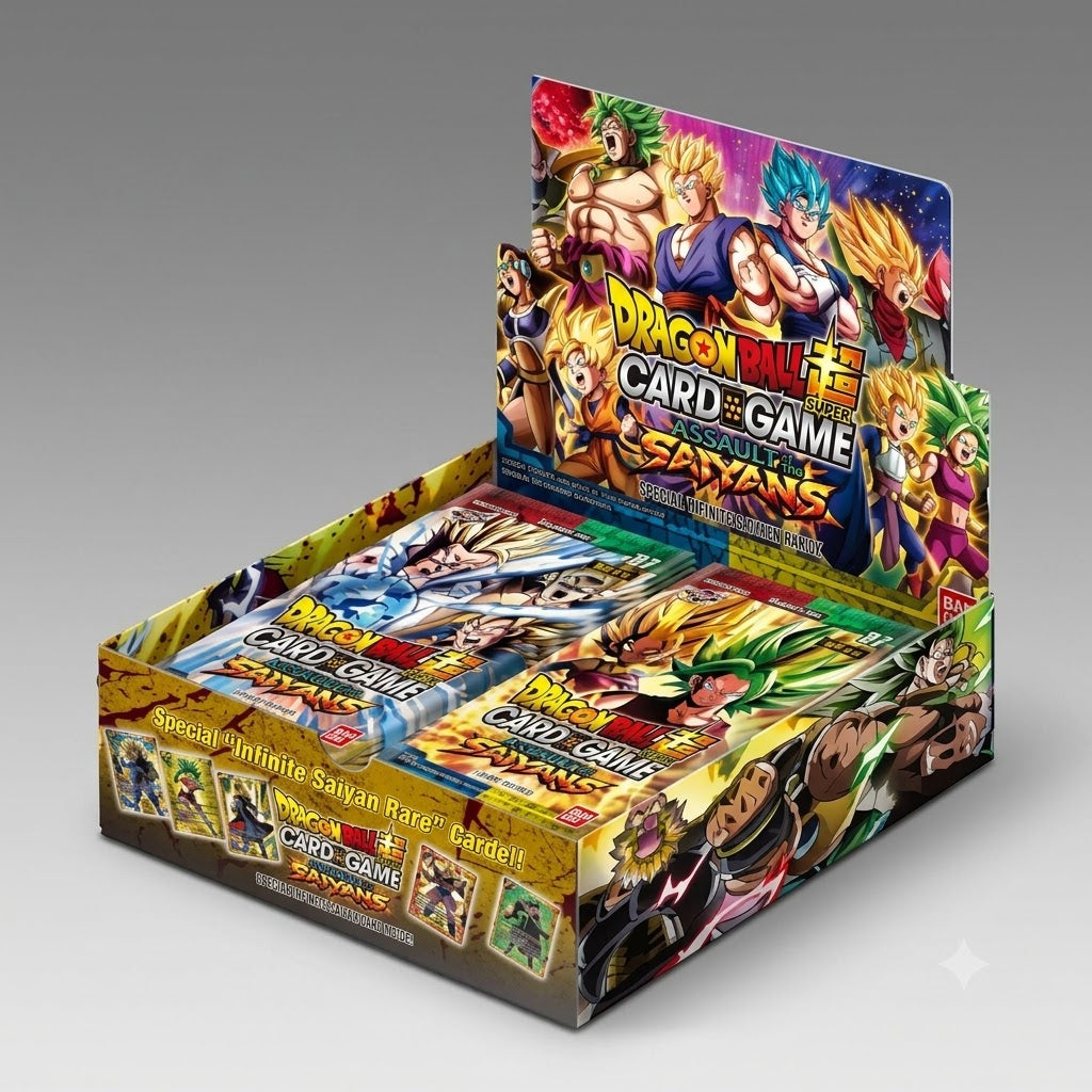 Dragon Ball Super DBS7 Assault of the Saiyans- BUSTINA SINGOLA (ITA )