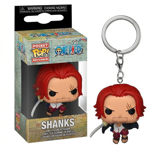 Portachiavi FUNKO POP Animazione: One Piece - Shanks