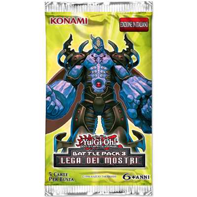 Busta YGO Battle Pack 3 - lega dei Mostri