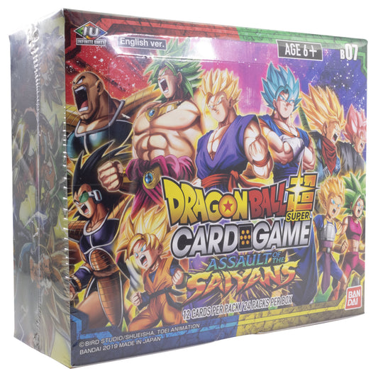 Dragon Ball Super DBS7 Box Assault of the Saiyans (24 buste) ITA